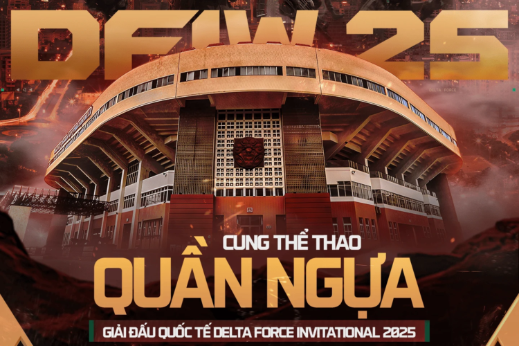 Delta Force Invitational 2025 - giải đấu quốc tế đỉnh cao trong hệ thống thi đấu chuyên nghiệp của Delta Force chính thức khởi tranh tại Thủ đô Hà Nội.
