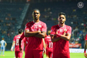 Bàn thắng dẫn trước giúp tinh thần thi đấu của các cầu thủ CAHN được đẩy lên cao - Ảnh: CAHN.