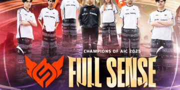 Full Sense lên ngôi vô địch AIC 2025 sau màn ngược dòng ấn tượng trước Flash Wolves.
