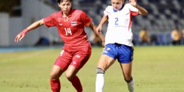 ĐT nữ Philippines muốn lần thứ 2 đánh bại Việt Nam tại SEA Games 33. Ảnh: Gia Hân.