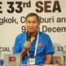HLV Mai Đức Chung và ĐT nữ Việt Nam sẵn sàng cho trận chung kết với Philippines. Ảnh: Gia Hân.