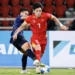 Theo HLV U23 Jordan, Đình Bắc cùng Phi Hoàng, Văn Khang là những mục tiêu cần phong tỏa. Ảnh: Anh Khoa.