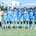 Các cầu thủ thể hiện tinh thần hào hứng, quyết tâm bảo vệ tấm huy chương vàng tại SEA Games - Ảnh: VFF