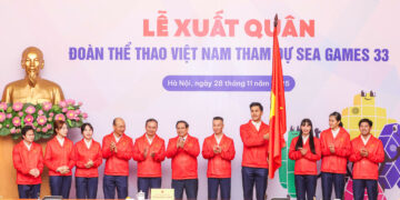 Đoàn Thể thao Việt Nam tập trung vào các môn thi thế mạnh như điền kinh, bơi lội, thể dục dụng cụ tại SEA Games 33