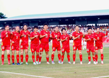 Đội tuyển nữ Việt Nam giành quyền vào bán kết SEA Games 33 sau chiến thắng 2-0 trước Myanmar ở lượt trận cuối bảng B.