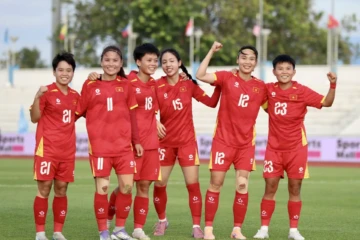 Các cô gái vàng của bóng đá Việt Nam đứng trước cơ hội lịch sử giành tấm HCV môn bóng đá nữ SEA Games lần thứ 5 liên tiếp. Ảnh: Gia Hân.