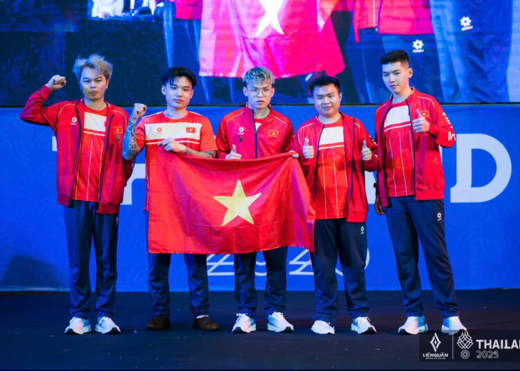 Thể thao điện tử tiếp tục mang HCV về cho Đoàn TTVN. Ảnh: TTVN