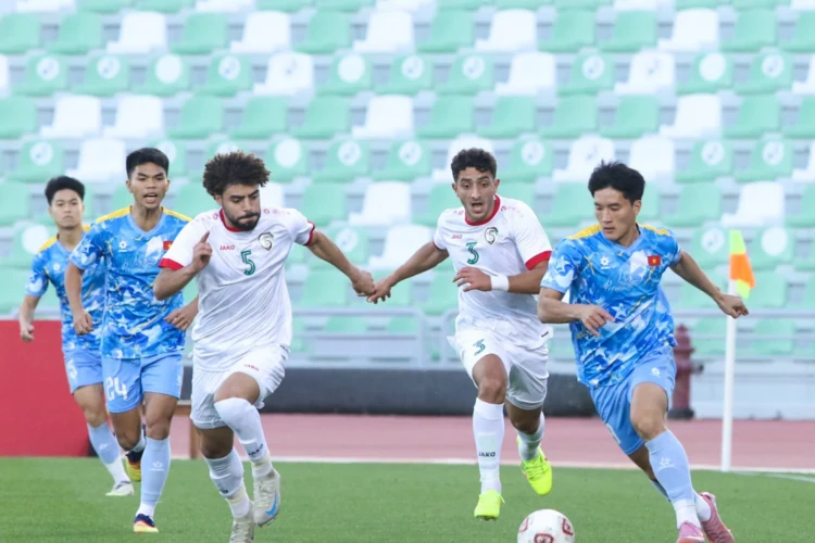 Tại cấp độ U23, U23 Việt Nam chưa từng một lần dành chiến thắng trước U23 Jordan (VFF)