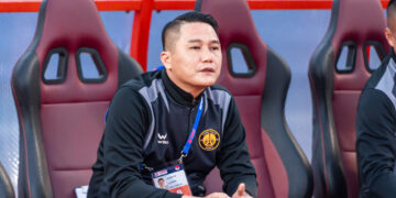 HLV Mai Xuân Hợp trải lòng với những khó khăn của CLB Thanh Hoá. Ảnh: Đông Á Thanh Hoá