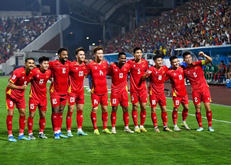 ĐT Việt Nam khép lại vòng loại Asian Cup 2027 với ngôi nhất bảng F cùng thành tích 6 trận toàn thắng. Ảnh: Gia Hân