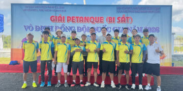 ĐT bi sắt TP.HCM vừa giành được tấm HCV đầu tiên tại mùa giải 2026.