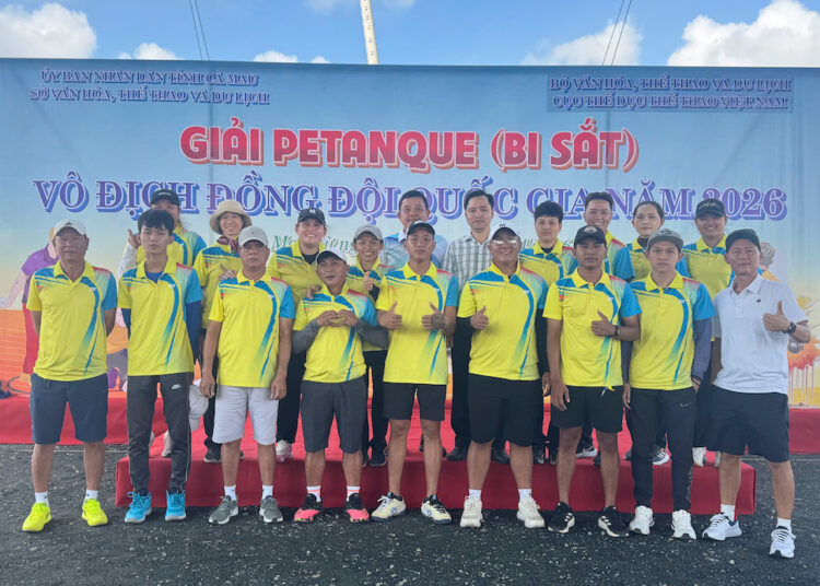 ĐT bi sắt TP.HCM vừa giành được tấm HCV đầu tiên tại mùa giải 2026.