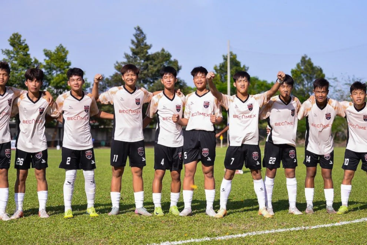 U15 Becamex TP.HCM đang có phong độ cao tại vòng loại U15 Quốc gia 2025.