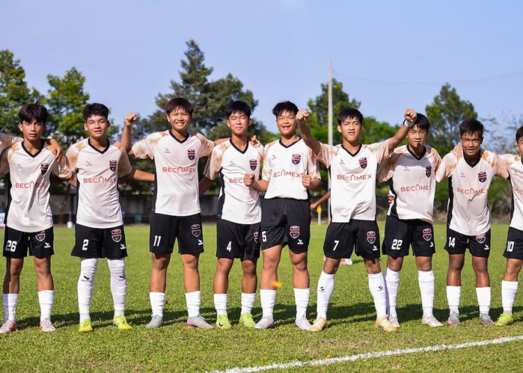 U15 Becamex TP.HCM đang có phong độ cao tại vòng loại U15 Quốc gia 2025.