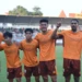 Niềm vui không trọn vẹn của HAGL dù sớm có bàn thắng vươn lên dẫn trước. Ảnh: Quang Hồng.