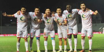 Hải Phòng có chiến thắng quan trọng 1-0 trước Hà Nội tại vòng 17.