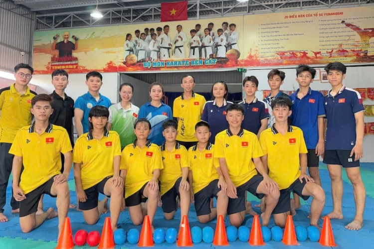 Karate Bến Cát đang tích cực chuẩn bị, sẵn sàng tranh tài tại Đại hội TDTT TP.HCM lần 1 năm 2026.