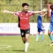 Tiền vệ Trịnh Quang Huy có cú bàn thắng góp công vào chiến thắng 3-2 của U15 Becamex TP.HCM trước U15 Đắk Lắk. Ảnh: Gia Hân.