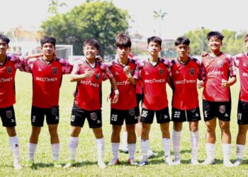 U15 Becamex TP.HCM giành vé dự vòng Tứ kết tại VCK U15 Quốc gia 2026 với ngôi nhì bảng C. Ảnh: Gia Hân.
