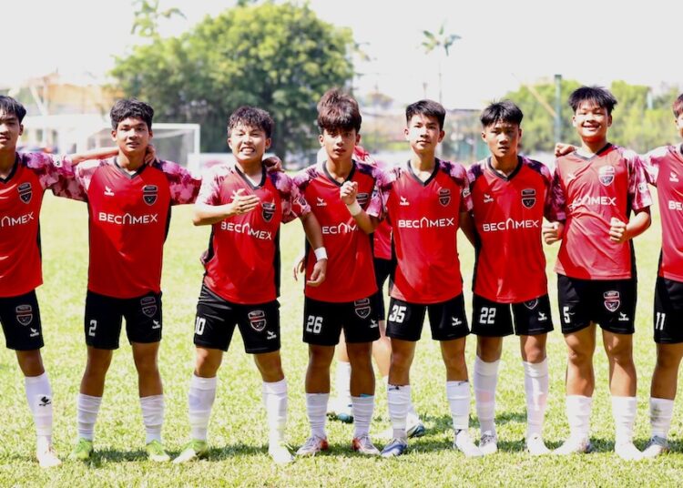 U15 Becamex TP.HCM giành vé dự vòng Tứ kết tại VCK U15 Quốc gia 2026 với ngôi nhì bảng C. Ảnh: Gia Hân.
