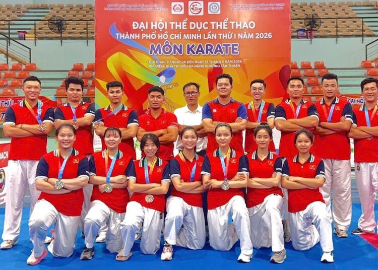 Karate Phú Giáo giành 2 tấm HCV tại Đại hội TDTT TP.HCM lần 1-2026.