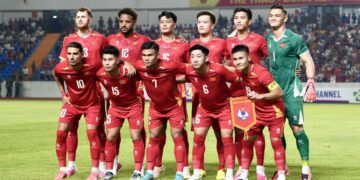Việt Nam nằm ở bảng B cùng Thái Lan, Philippines và Pakistan tại Division 1 FIFA ASEAN Cup 2026. Ảnh: VFF