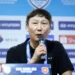 HLV Kim Sang Sik hướng sự tập trung tới trận chung kết ASEAN Hyundai Cup 2026. Ảnh: VFF