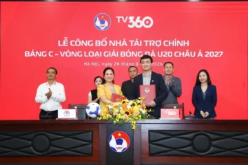 LĐBĐVN và Viettel Telecom thực hiện nghi thức ký kết hợp tác, đánh dấu sự đồng hành tại Vòng loại U20 châu Á 2027 – Bảng C. Ảnh: VFF