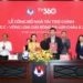 LĐBĐVN và Viettel Telecom thực hiện nghi thức ký kết hợp tác, đánh dấu sự đồng hành tại Vòng loại U20 châu Á 2027 – Bảng C. Ảnh: VFF