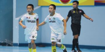 U11 CLB Hà Nội giành quyền dự trận chung kết sau loạt luân lưu cân não. Ảnh: Gia Hân.