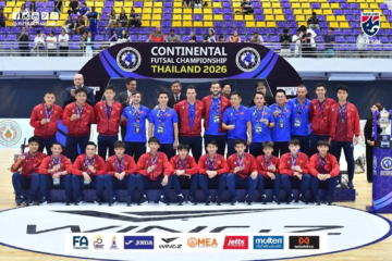 Đội tuyển futsal Việt Nam khép lại hành trình tại Continental Championship 2026 bằng vị trí á quân. Ảnh: VFF