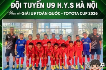 U9 H.Y.S Hà Nội sẽ lên đường tới Quảng Ngãi để tranh tài tại