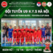 U9 H.Y.S Hà Nội sẽ lên đường tới Quảng Ngãi để tranh tài tại