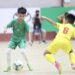 U9 HYS Hà Nội (xanh) là ứng viên sáng giá cho ngôi vương của mùa giải 2026. Ảnh: Gia Hân.
