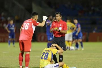V.League 2026/27 sẽ áp dụng loạt thay đổi trong Luật thi đấu, hướng đến việc hạn chế câu giờ và nâng cao tính chuyên nghiệp. Ảnh: Xuân Thủy